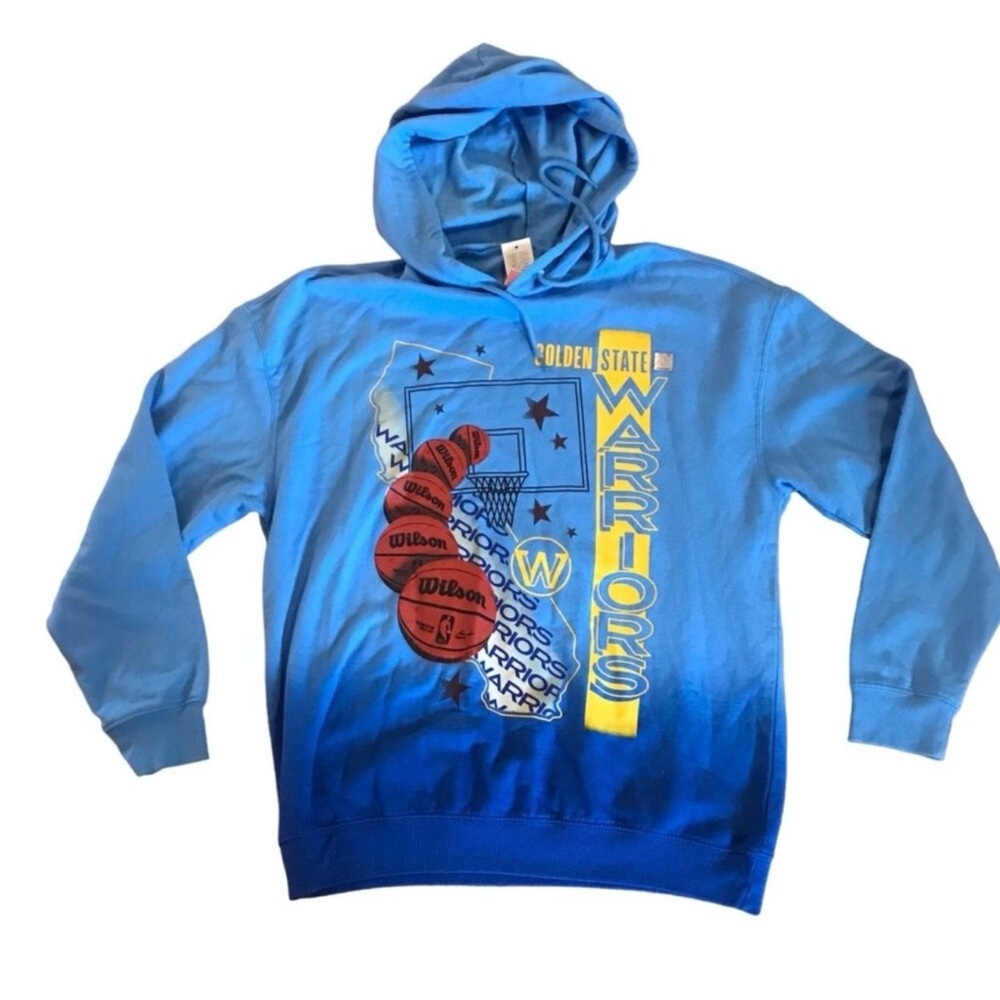 Official NBA Merchandise Golden State Warriors Basketball Hoodie Size M NWT